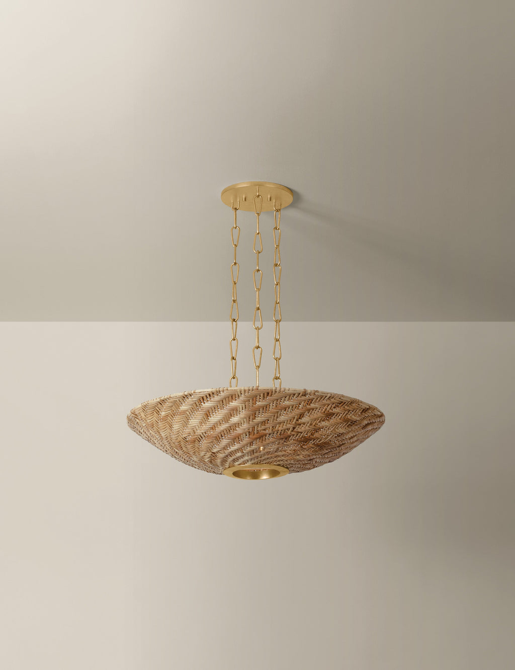 Suspension vintage Soten en feuille d'or vintage - Feuille d'or vintage