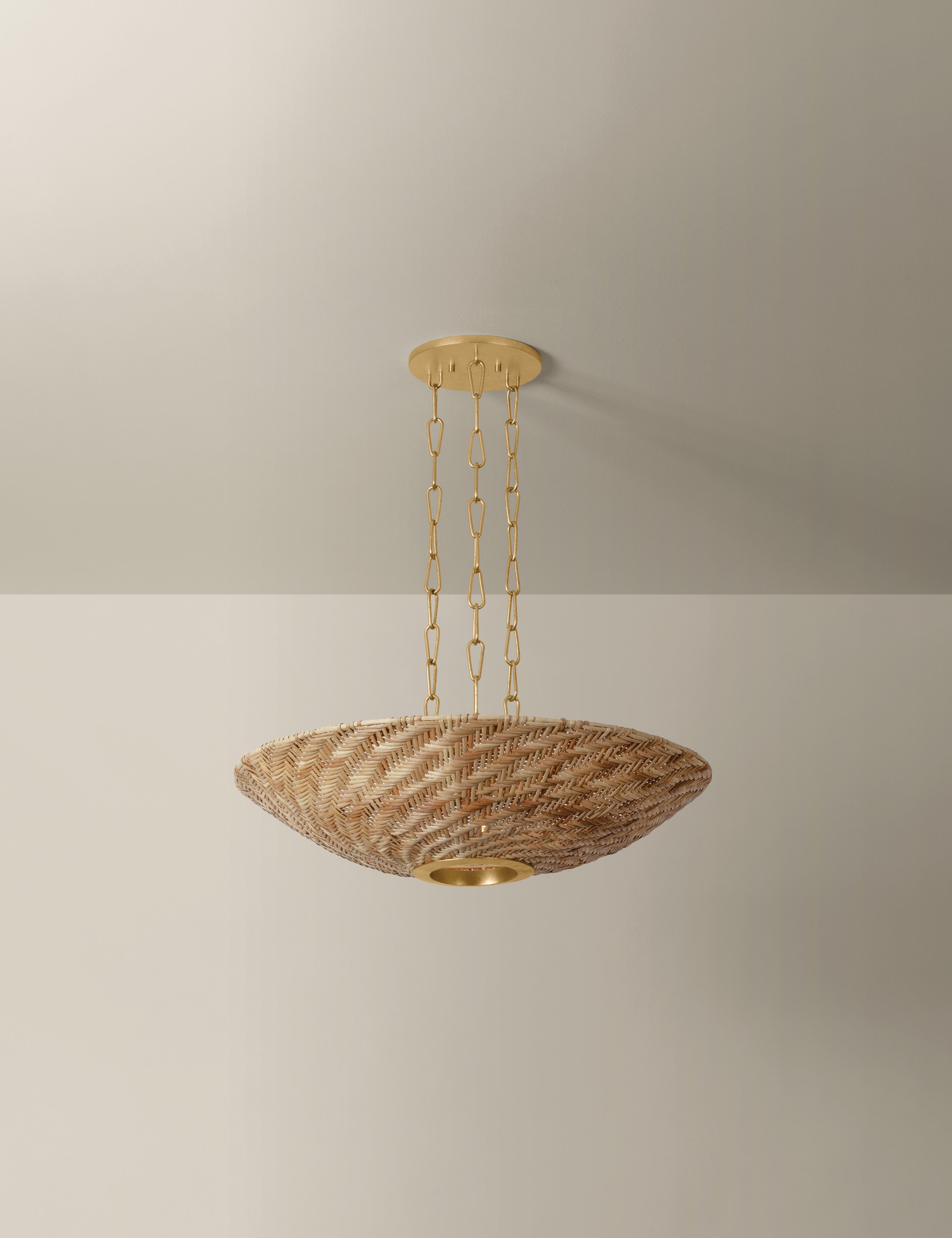 Suspension vintage Soten en feuille d'or vintage - Feuille d'or vintage