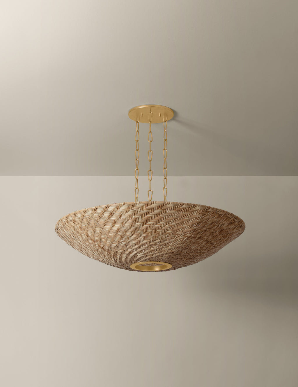 Lustre vintage Soten en feuille d'or vintage - Feuille d'or vintage