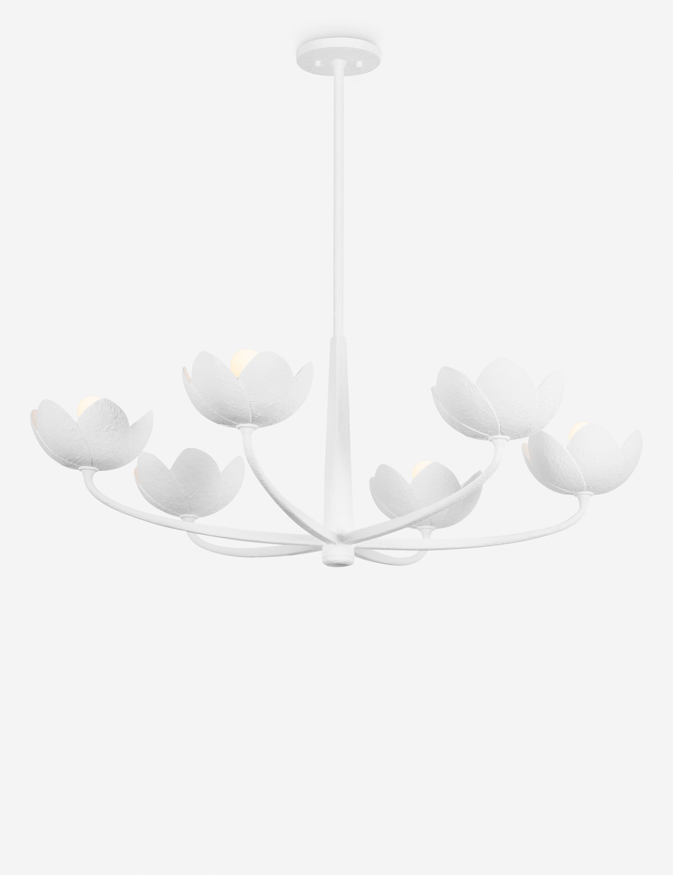 Lustre moderne Galvin en blanc - Blanc