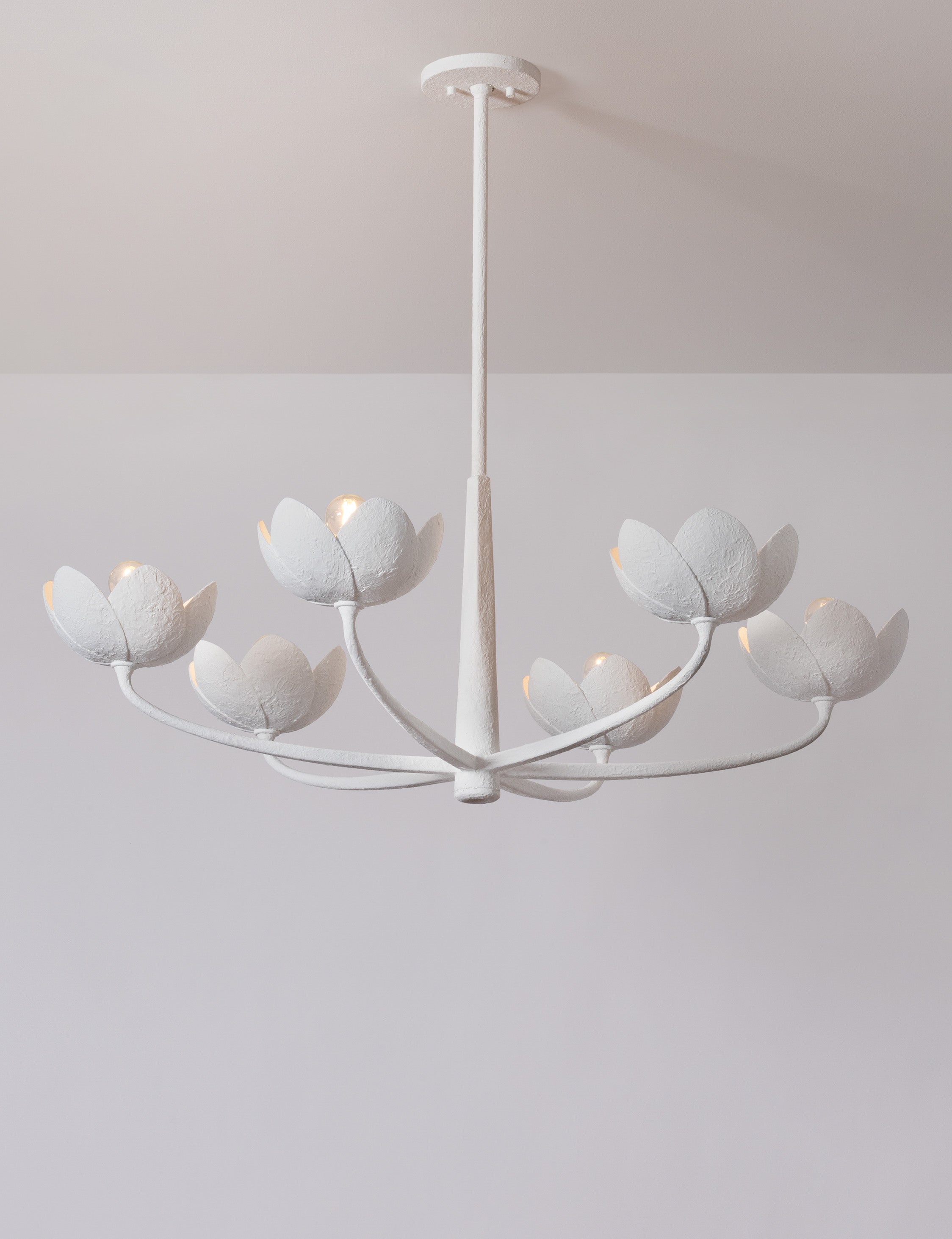 Lustre moderne Galvin en blanc - Blanc