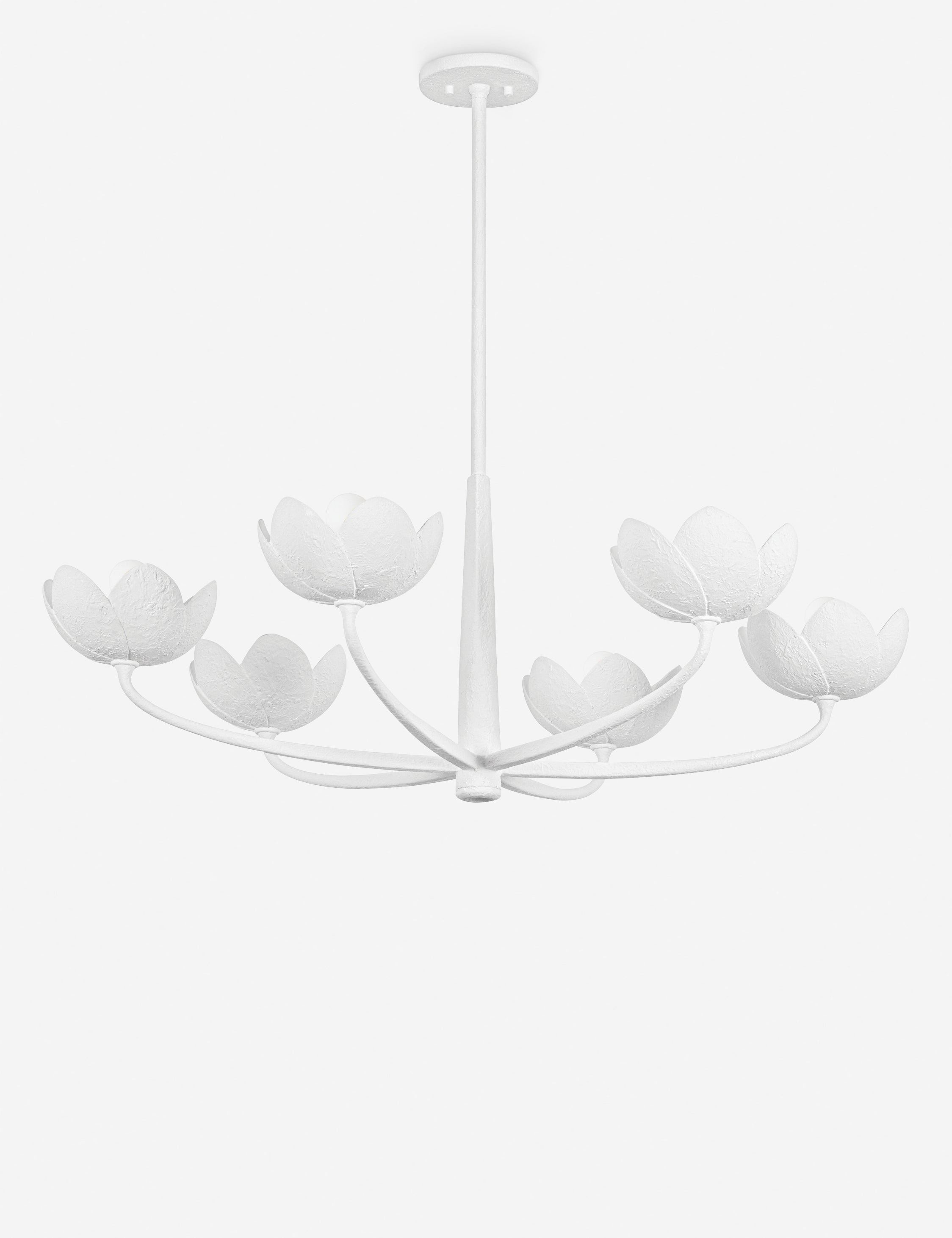 Lustre moderne Galvin en blanc - Blanc