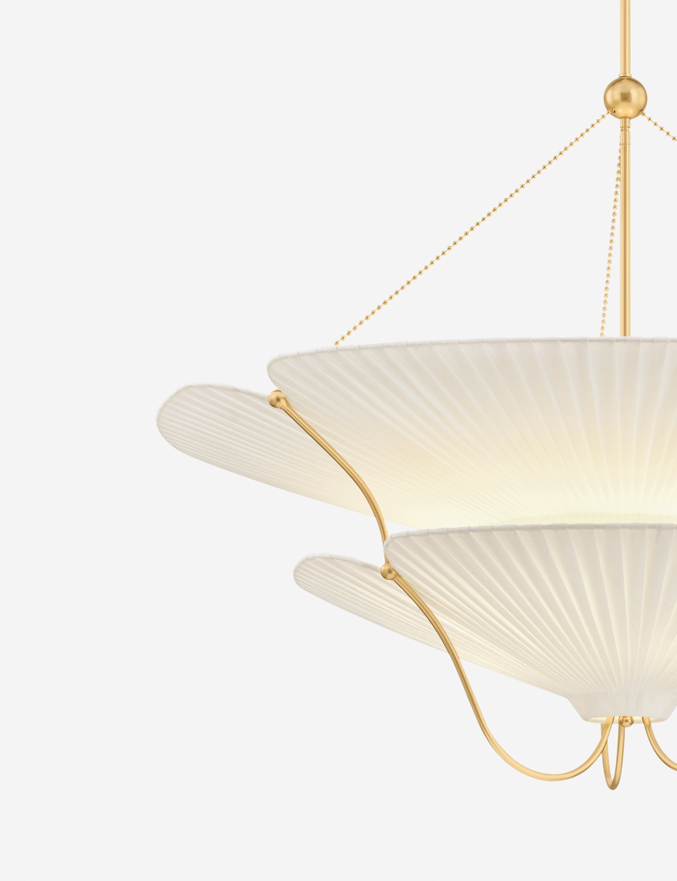 Lustre design Eirik en laiton vieilli - Laiton vieilli