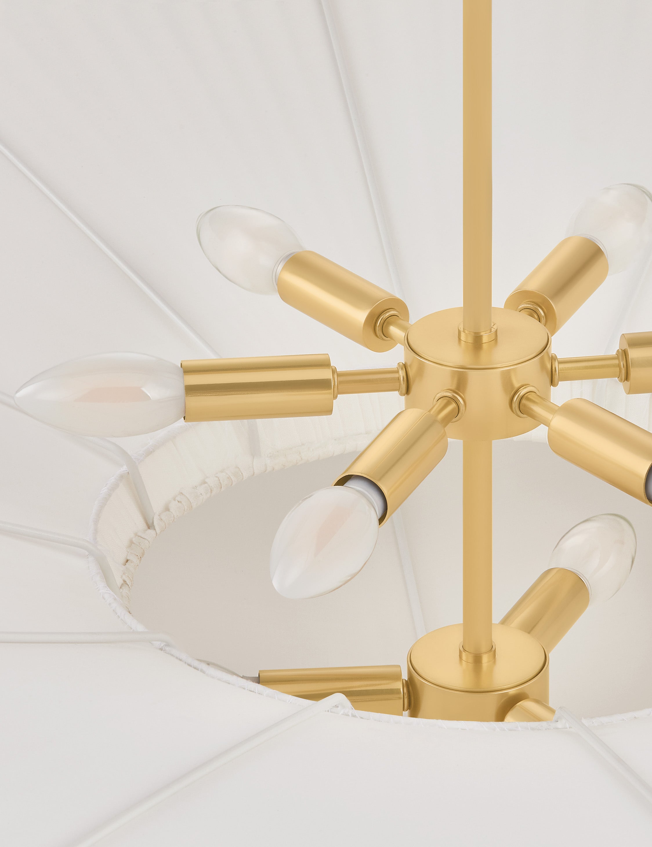 Lustre design Eirik en laiton vieilli - Laiton vieilli