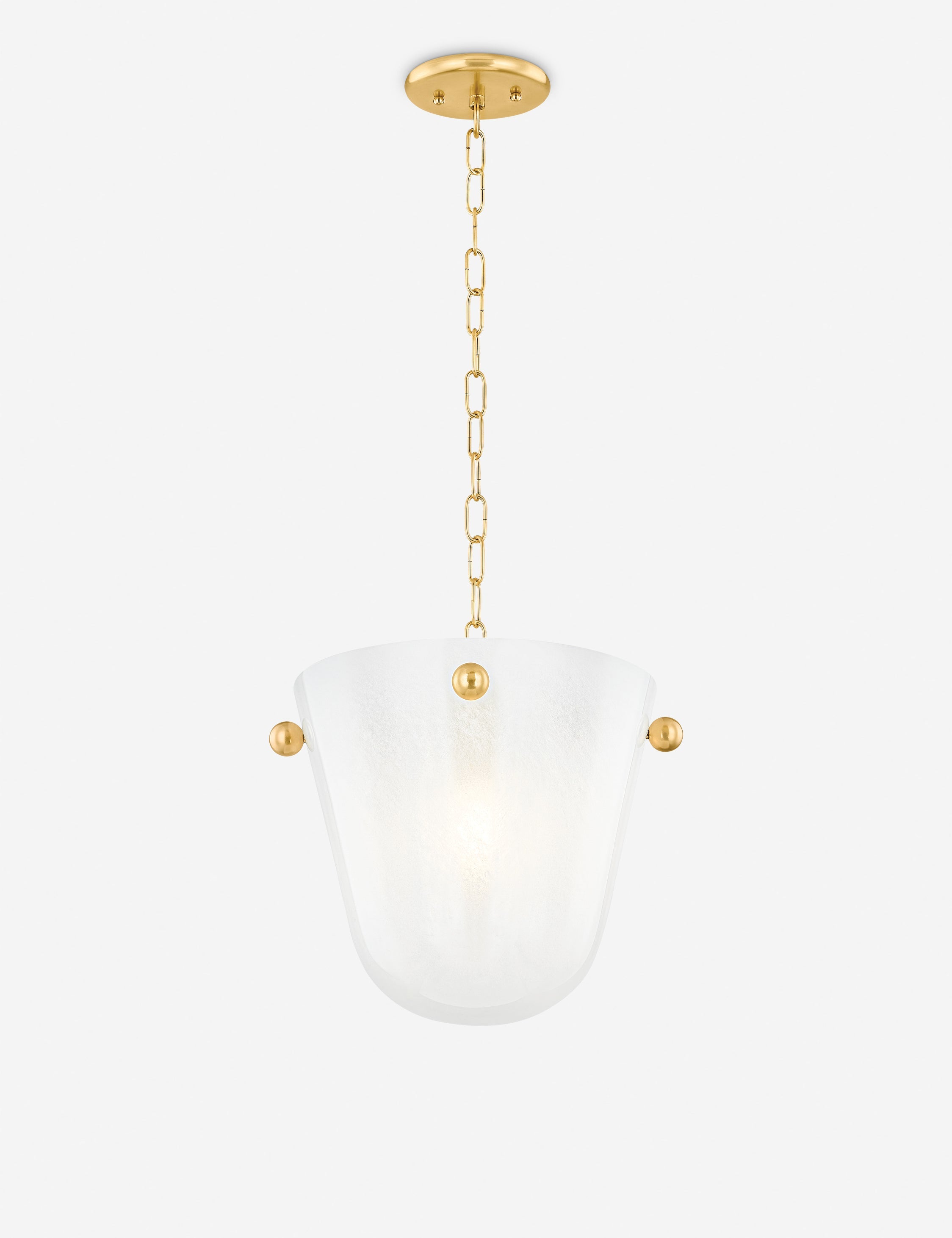 Suspension design Lanier en laiton vieilli - Laiton vieilli