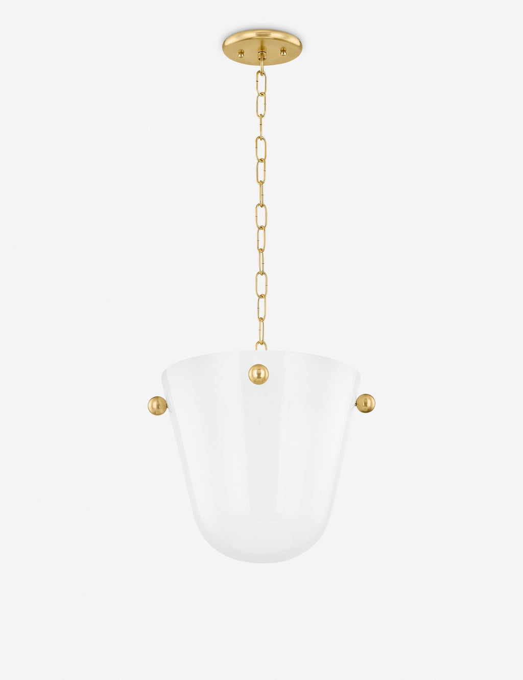 Suspension design Lanier en laiton vieilli - Laiton vieilli