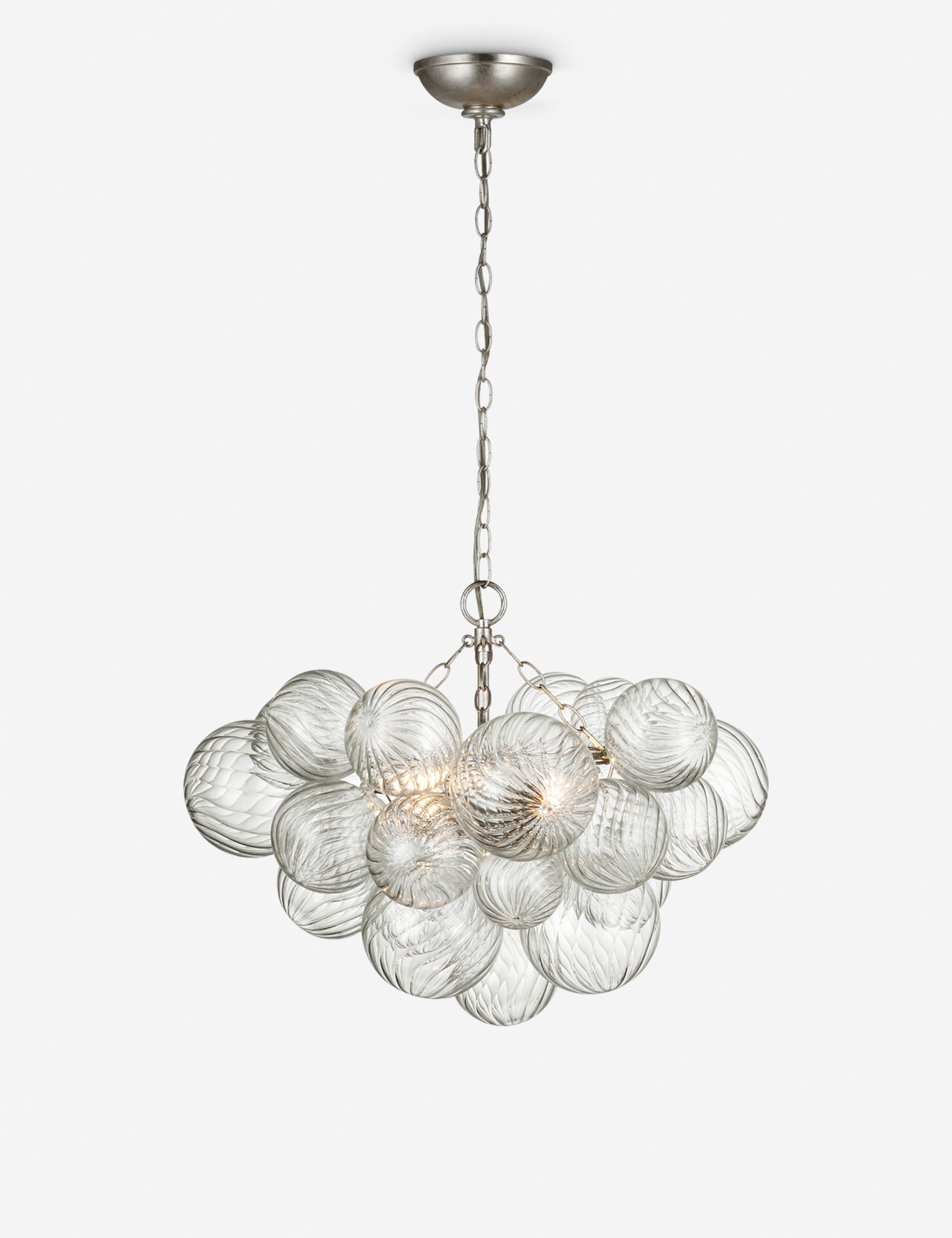 Lustre design Gowan en bruni argenté - Bruni argenté