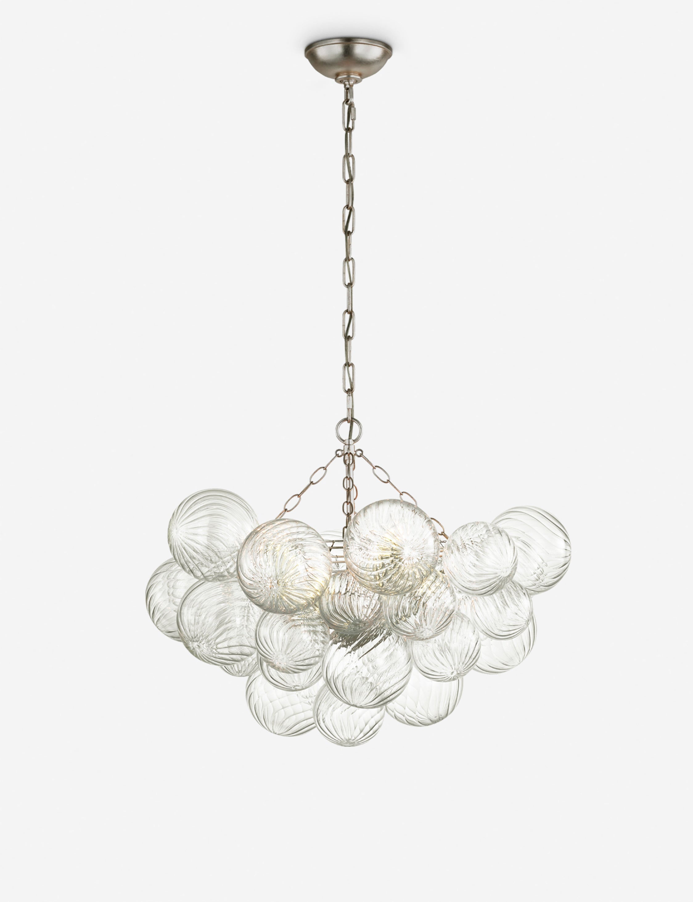 Lustre design Gowan en bruni argenté - Bruni argenté