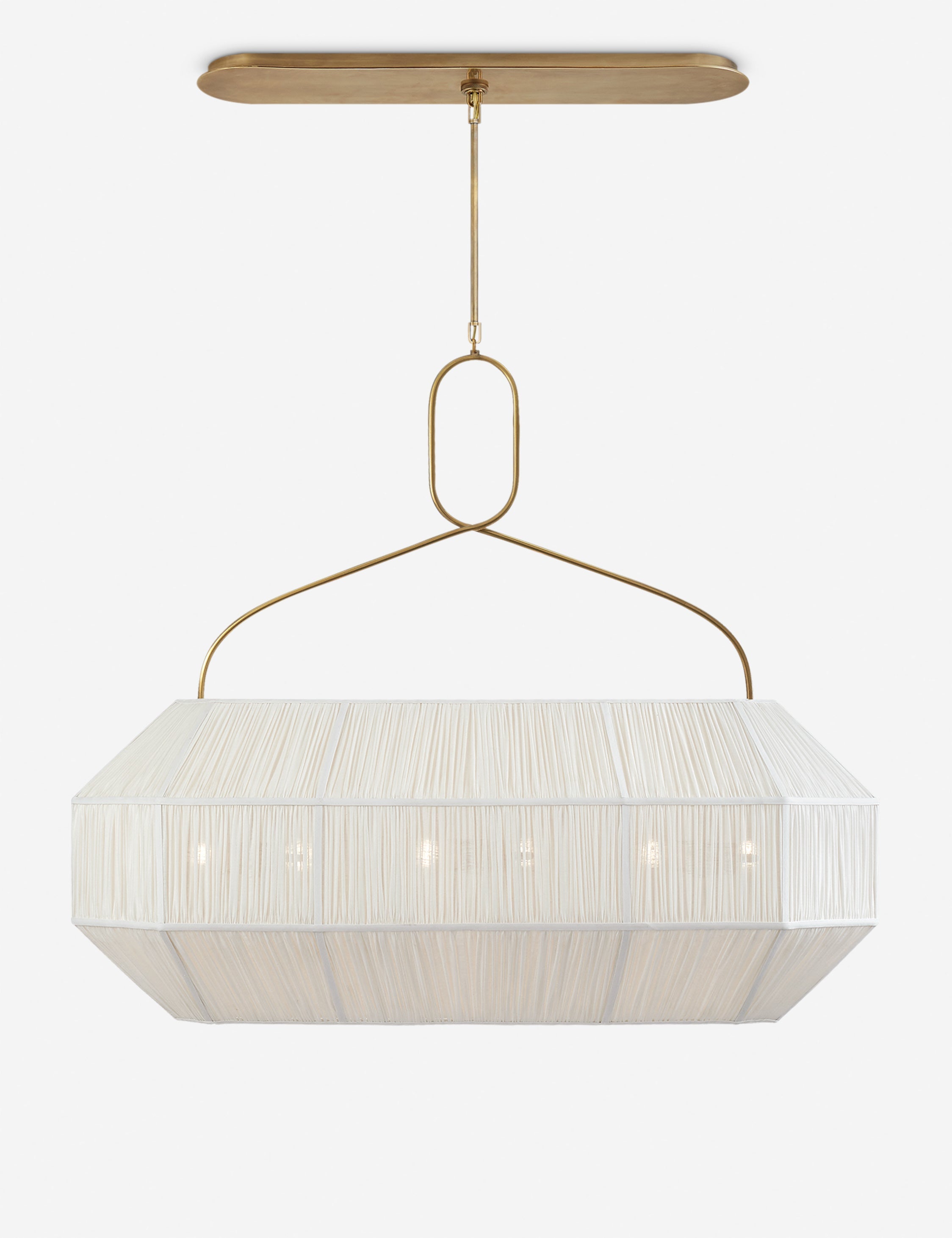 Suspension design Niel en laiton bruni - Laiton bruni