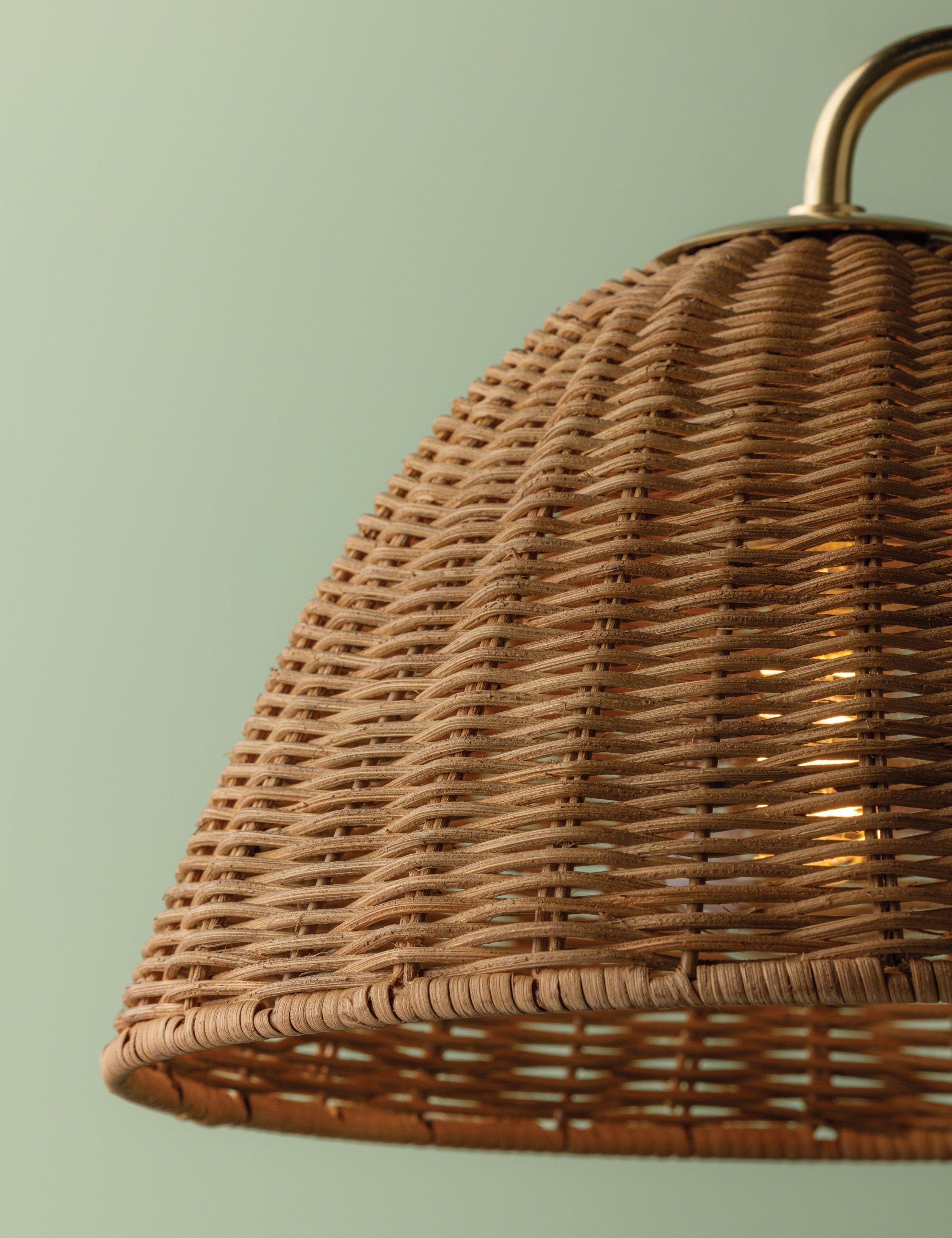 Lustre design Emeric en laiton vieilli - Laiton vieilli