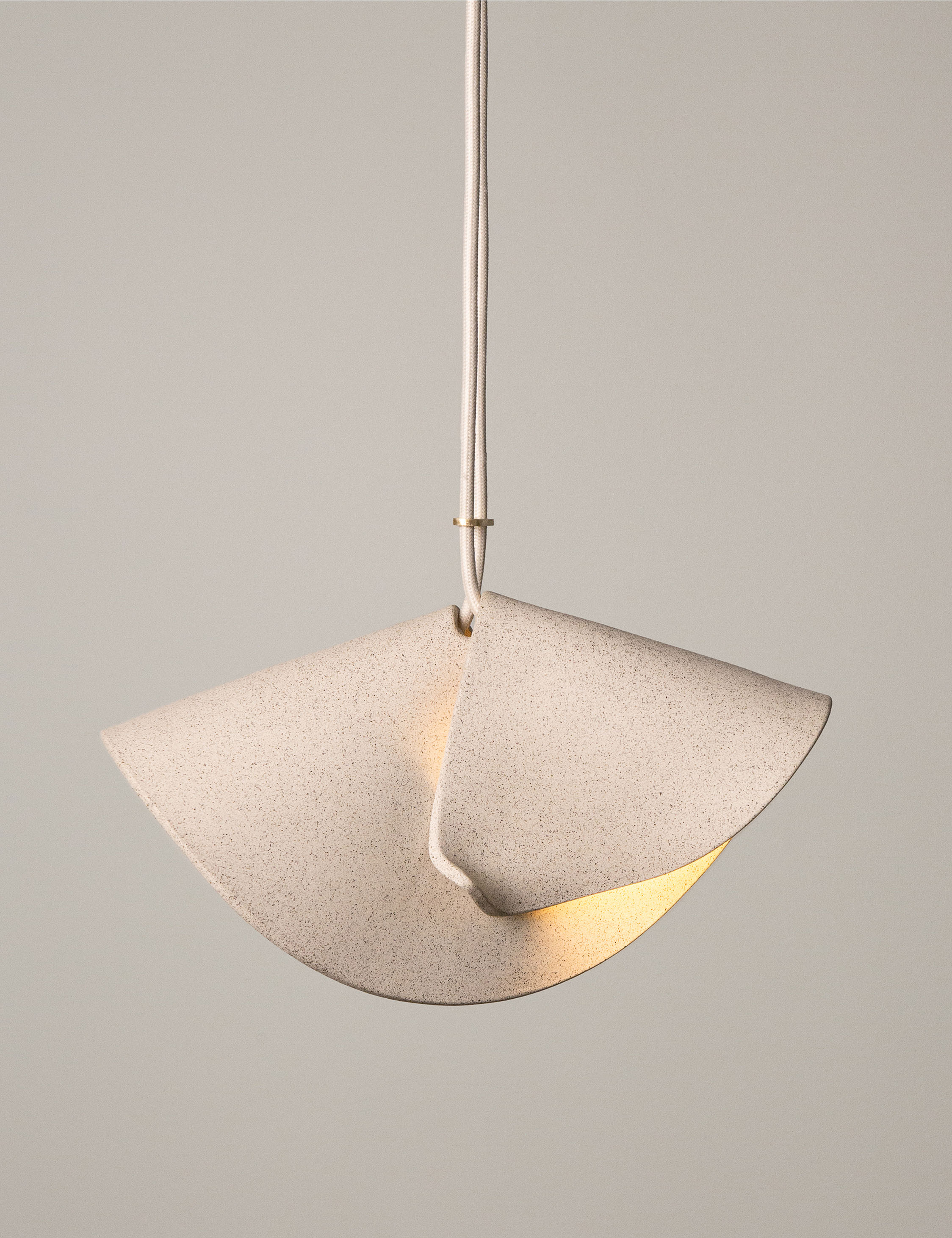 Suspension design Thurston en non émaillé céramique grès - Non émaillé céramique grès