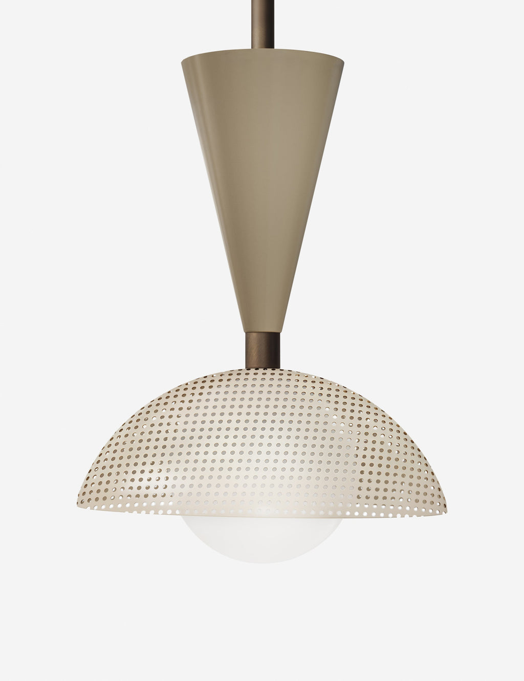 Suspension vintage Thordis en bronze - Bronze