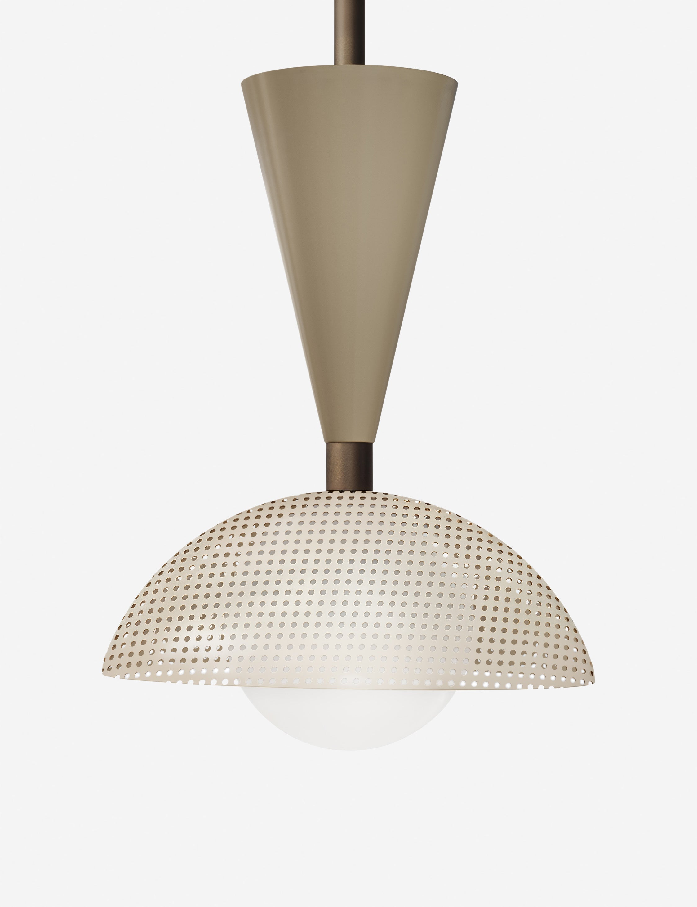Suspension vintage Thordis en bronze - Bronze