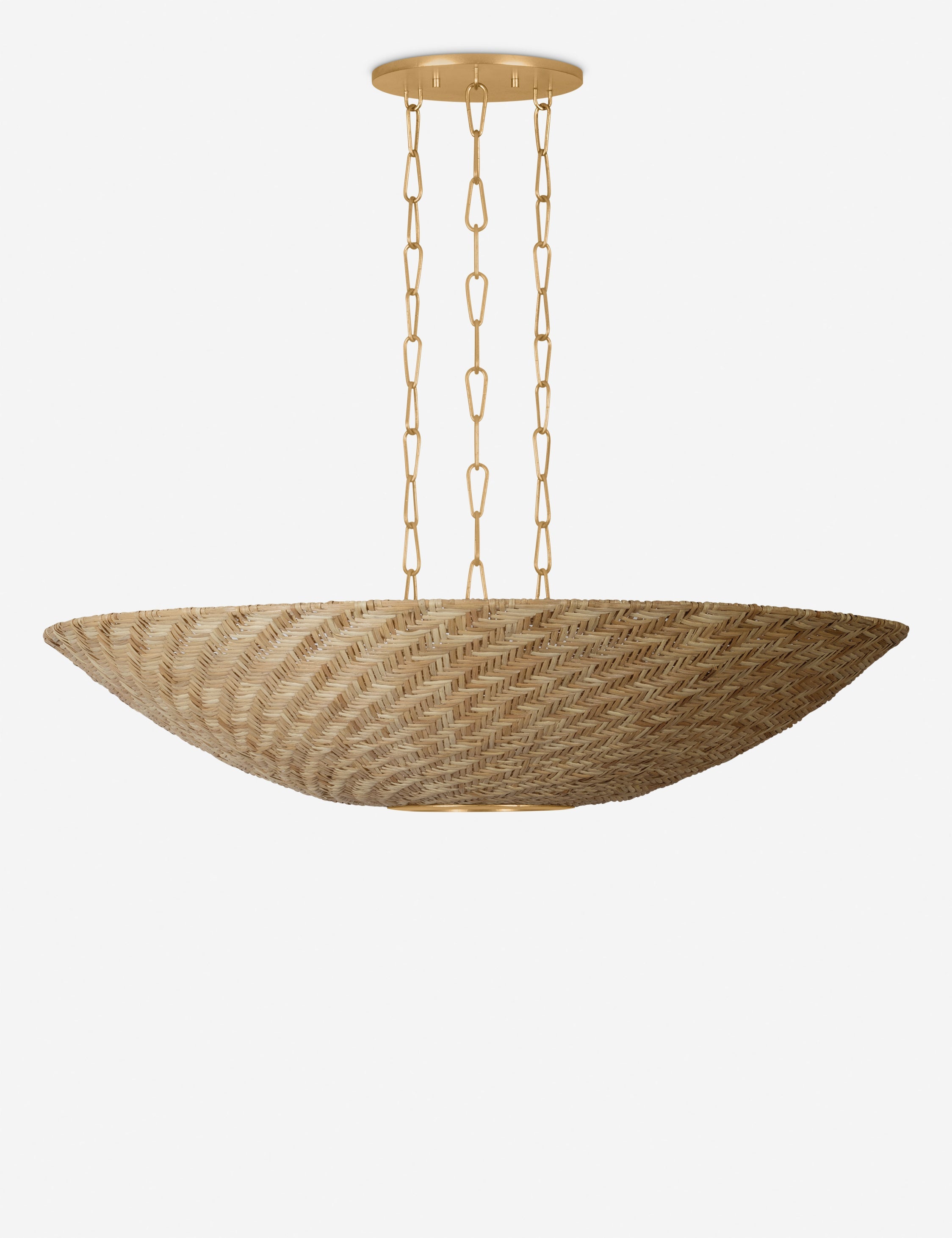 Lustre vintage Soten en feuille d'or vintage - Feuille d'or vintage