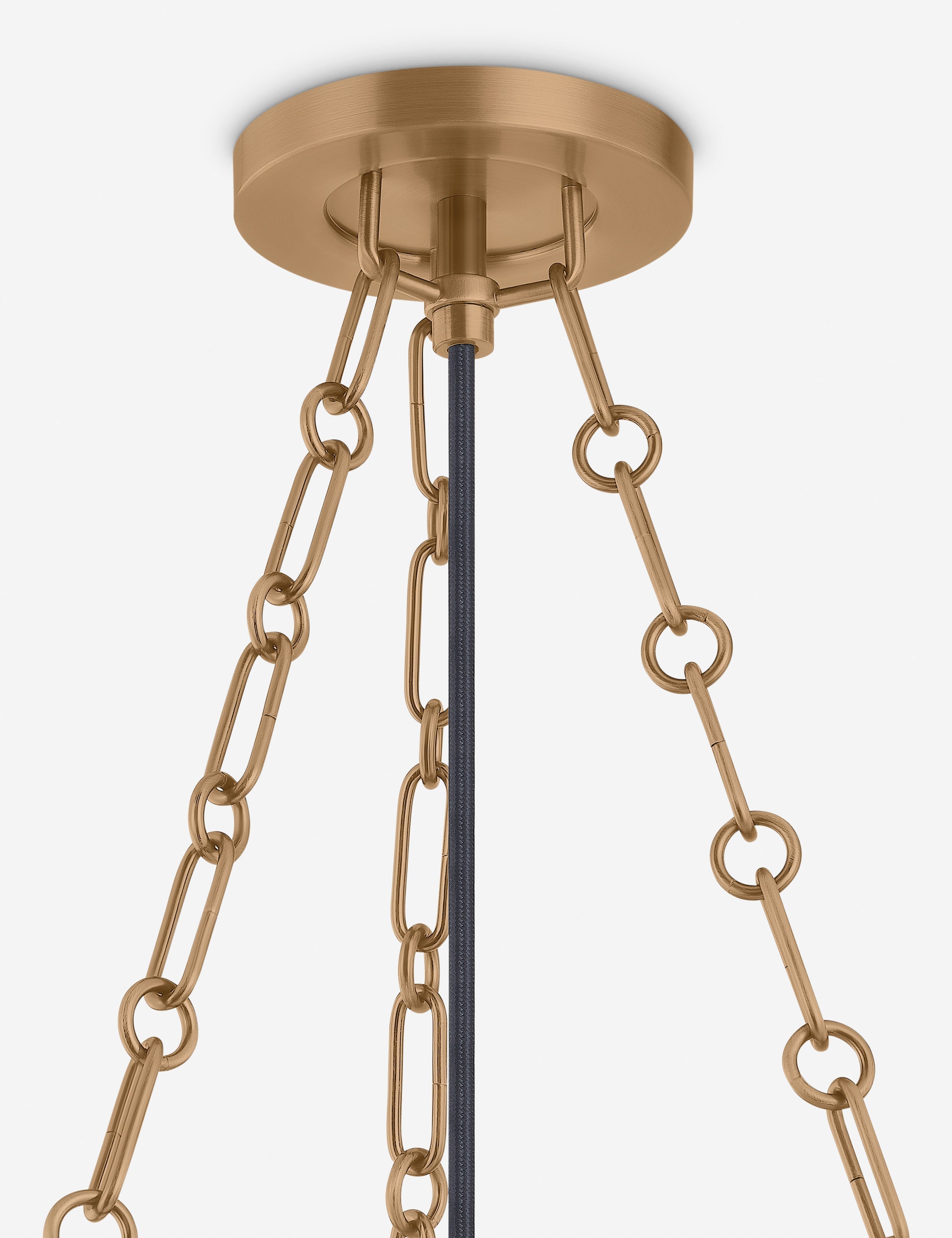 Suspension contemporain Roope en patiné laiton - Patiné laiton