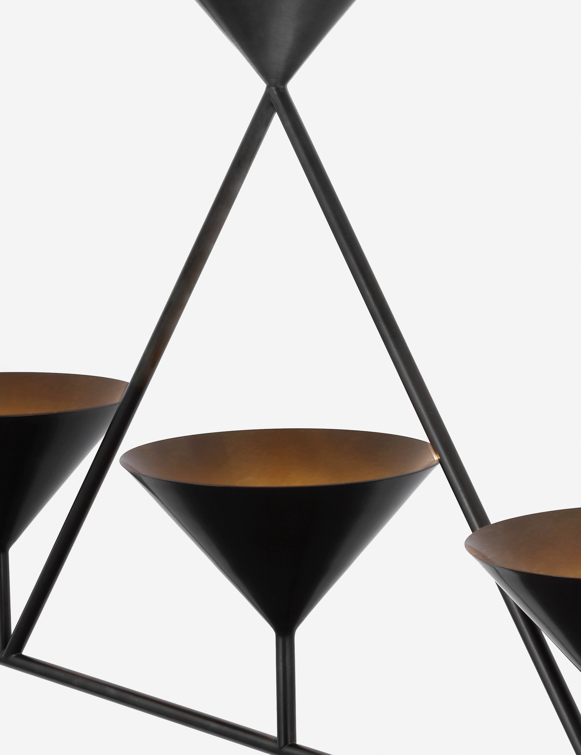 Lustre moderne Noe en bronze - Bronze