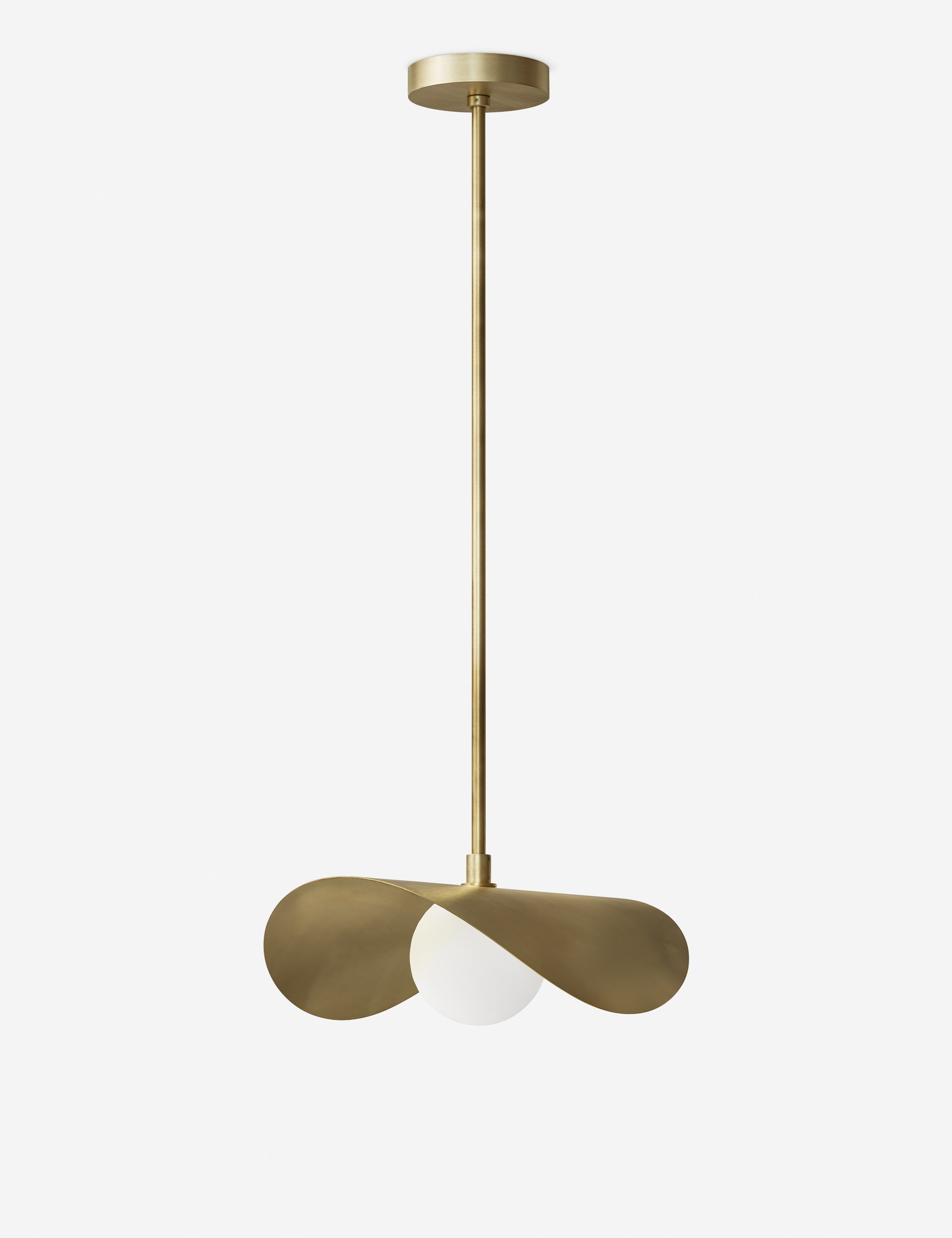Suspension design Loic en laiton brossé - Laiton brossé