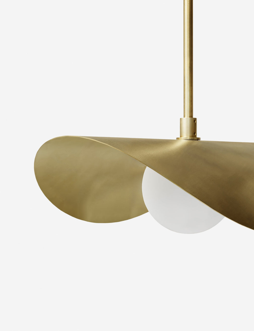 Suspension design Loic en laiton brossé - Laiton brossé