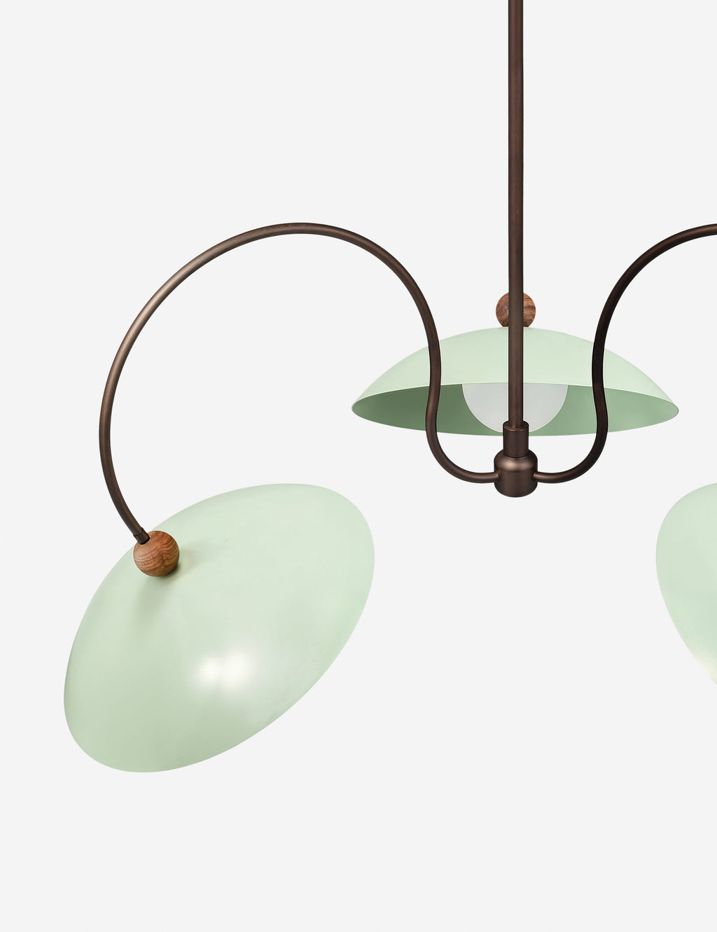 Suspension design Gunnar en foncé bronze et sweet mint - Foncé bronze et Sweet Mint