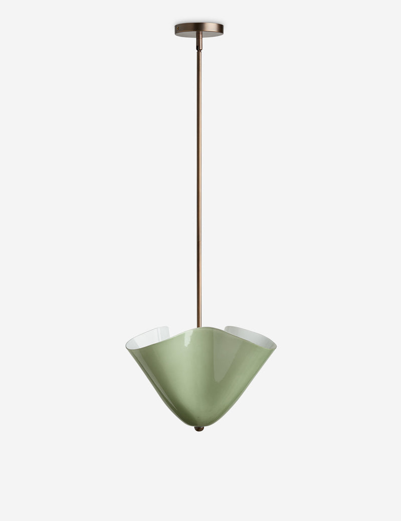 Suspension design Marlowe en vert - Vert