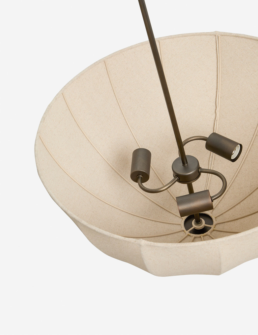 Suspension organique Darian en foncé bronze - Foncé bronze