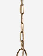 Suspension art déco Fenn en renewable jute et bois