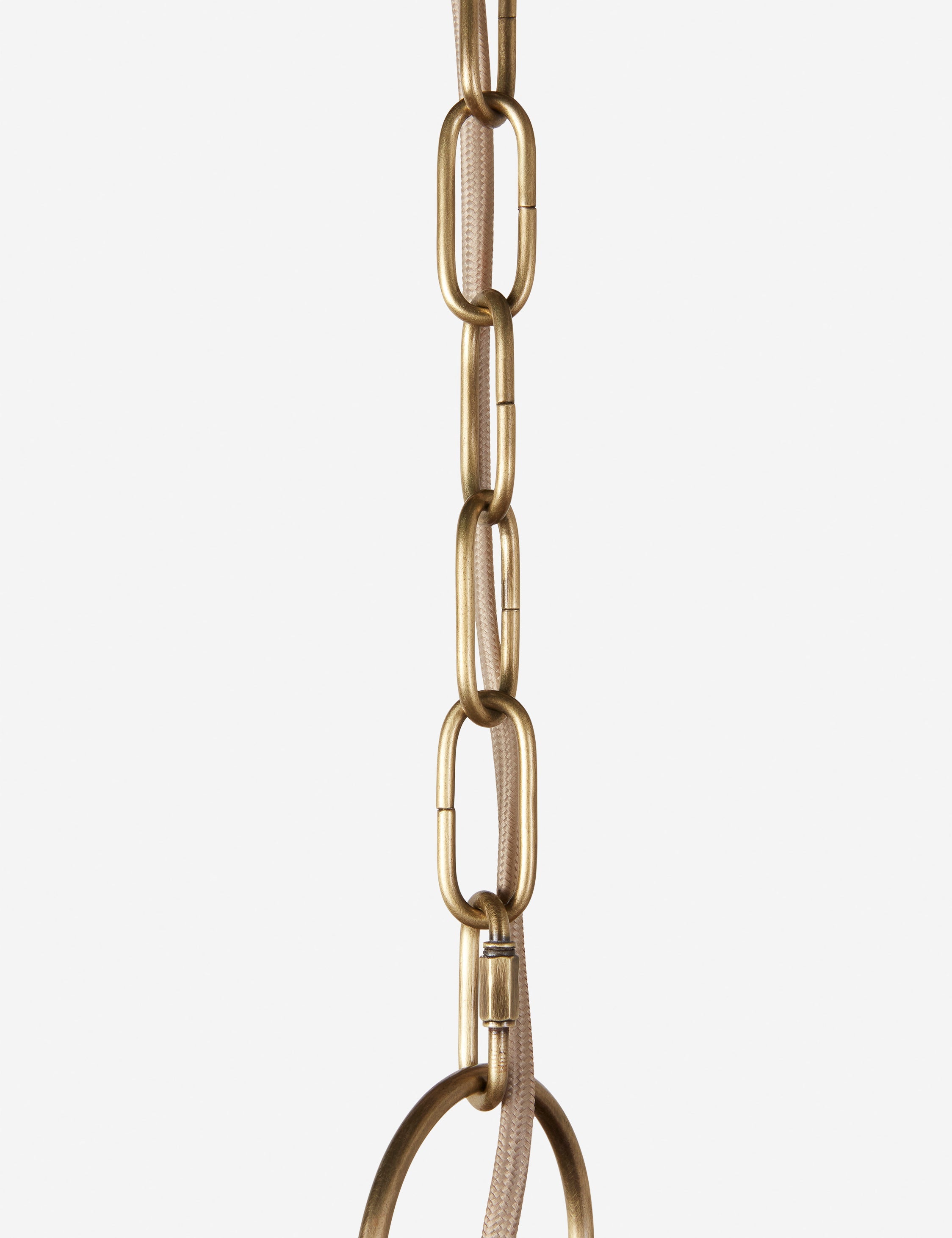 Suspension art déco Fenn en renewable jute et bois