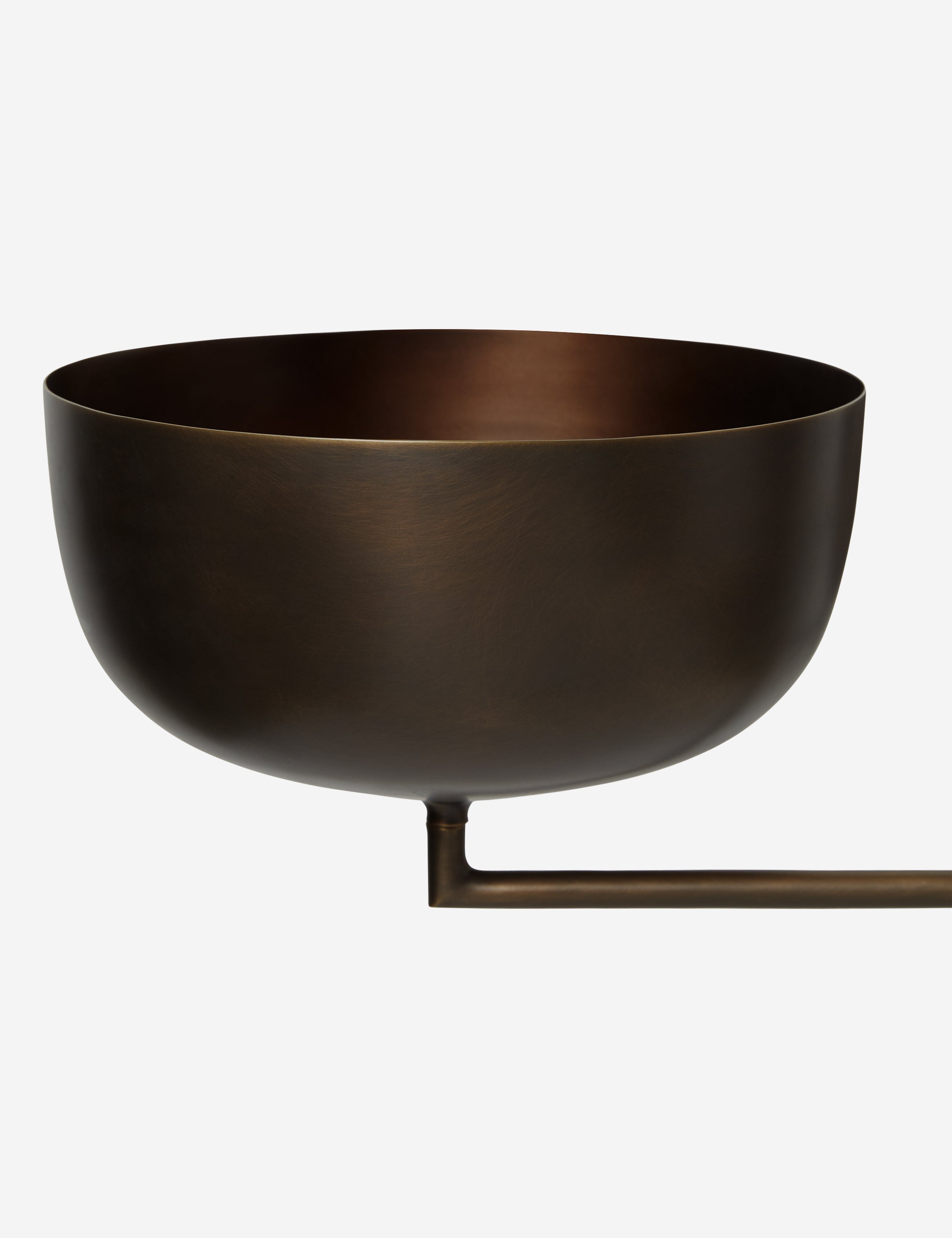 Lustre moderne Kelso en laiton bruni - Laiton bruni