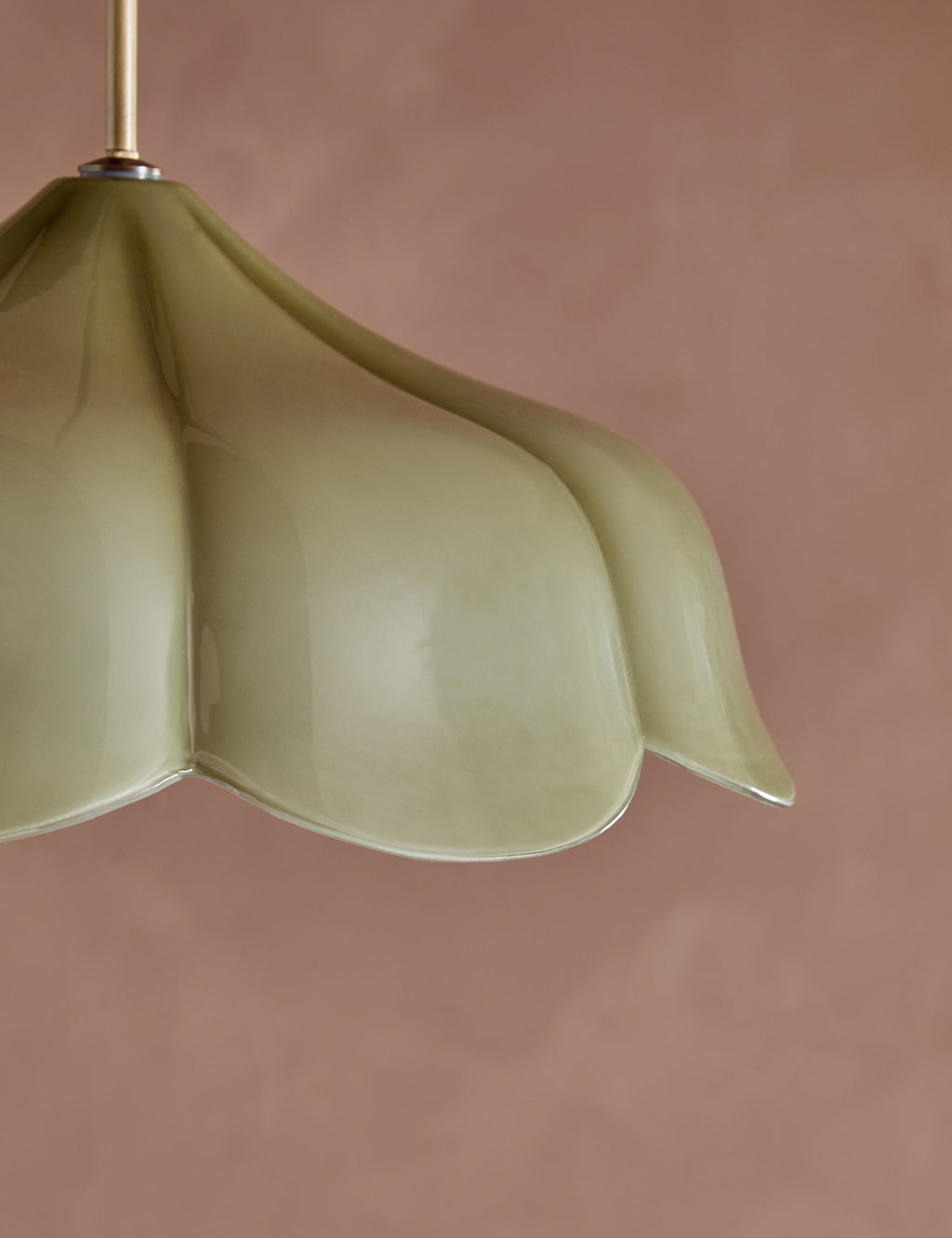 Suspension design Ingo en laiton ancien - Laiton ancien