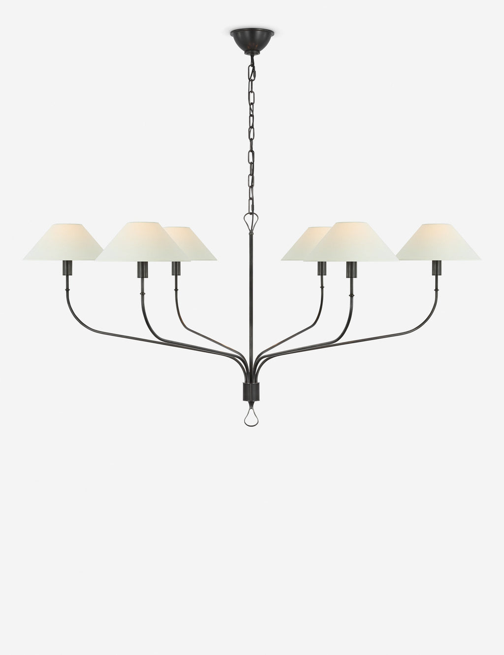 Lustre moderne Ebe en bronze - Bronze