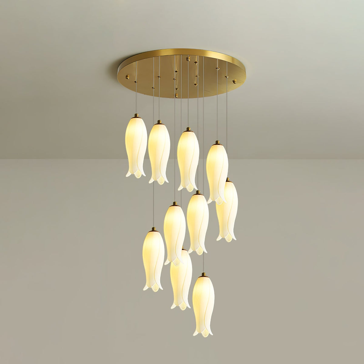 Luma Flora Stairs Chandelier
