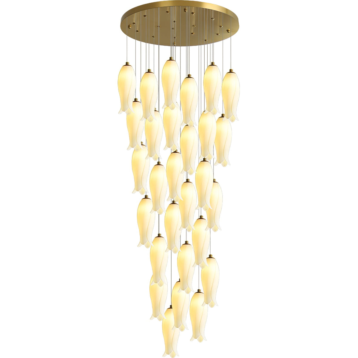 Luma Flora Stairs Chandelier