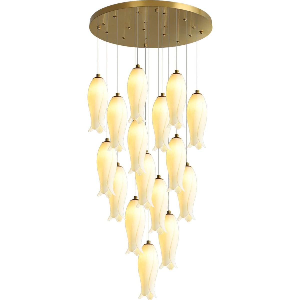 Luma Flora Stairs Chandelier