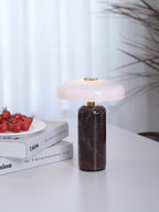 Lampe à poser moderne Fridrek en Marbre Noir