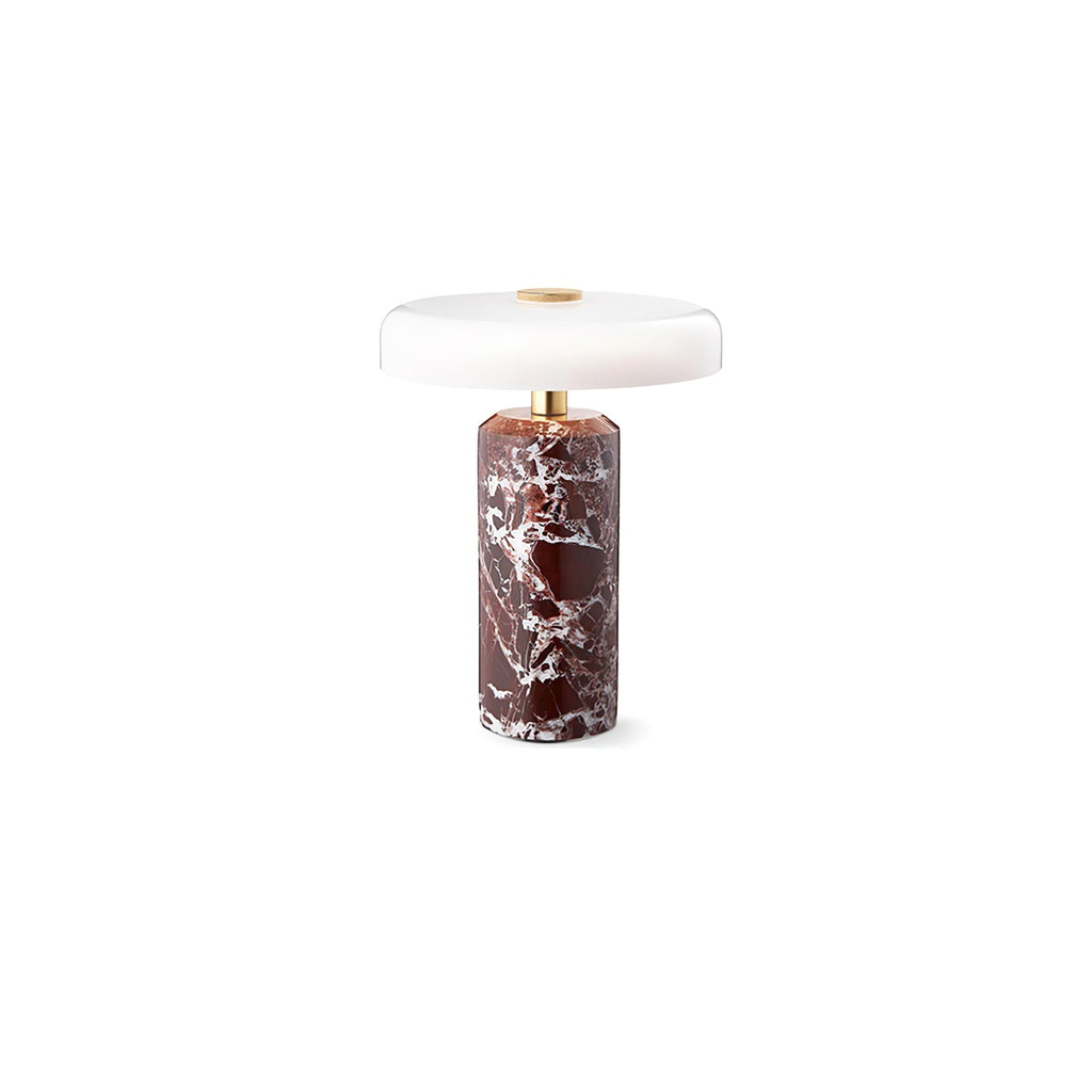 Lampe à poser moderne Fridrek en Marbre Blanc