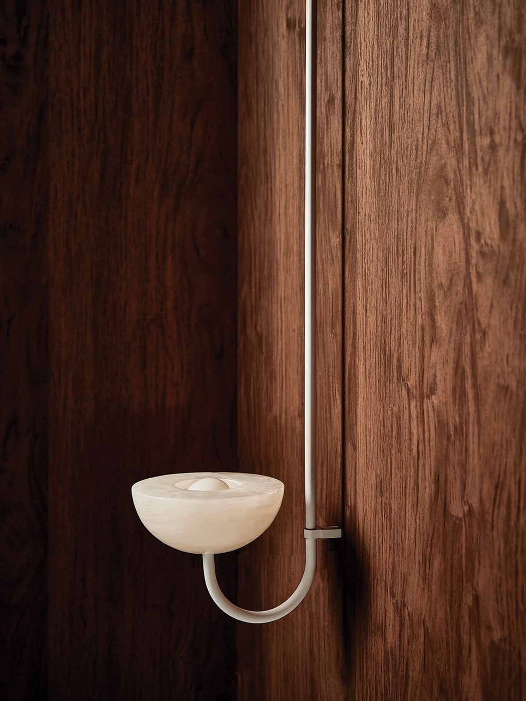 Suspension moderne Warwick en Albâtre Chrome et vert Jade