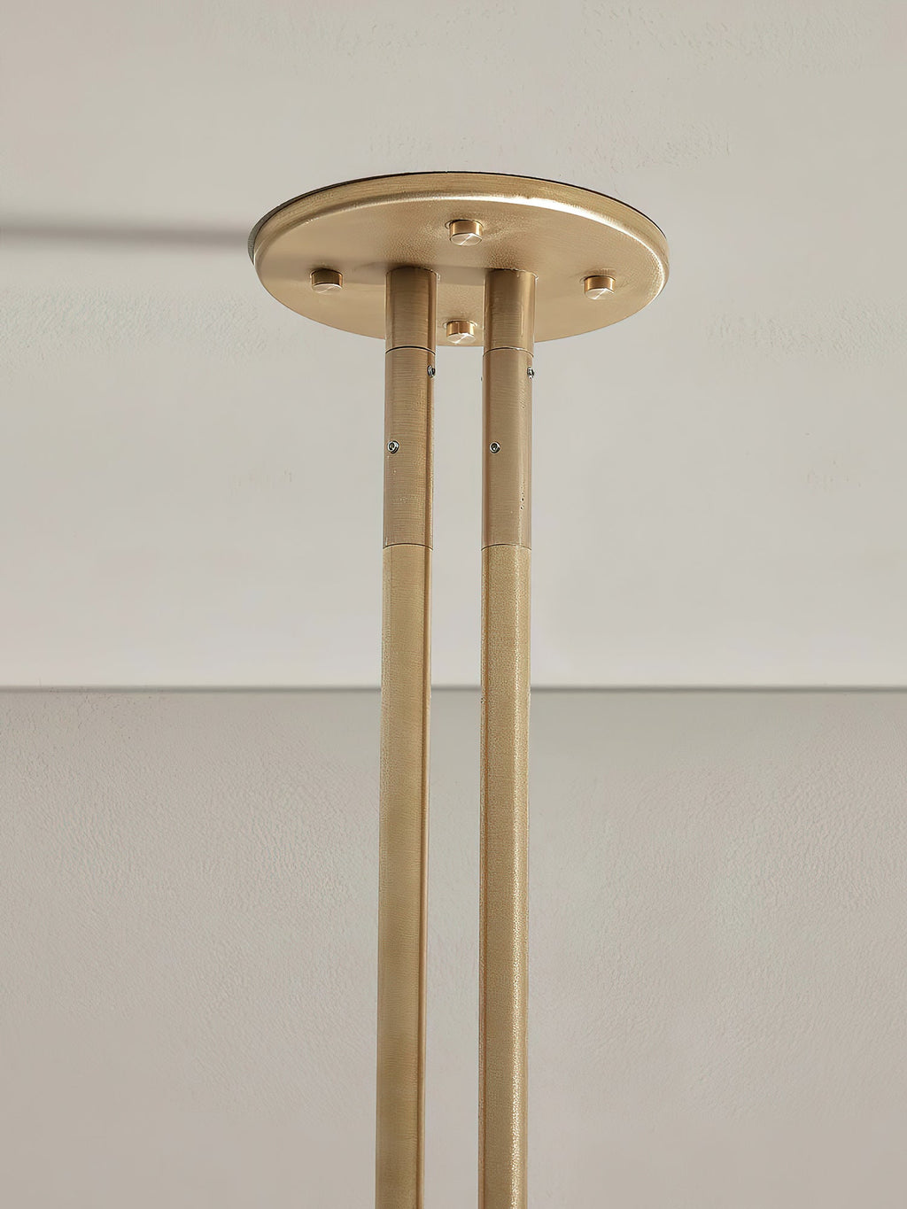 Suspension moderne Warwick en Jade Or et albâtre blanc