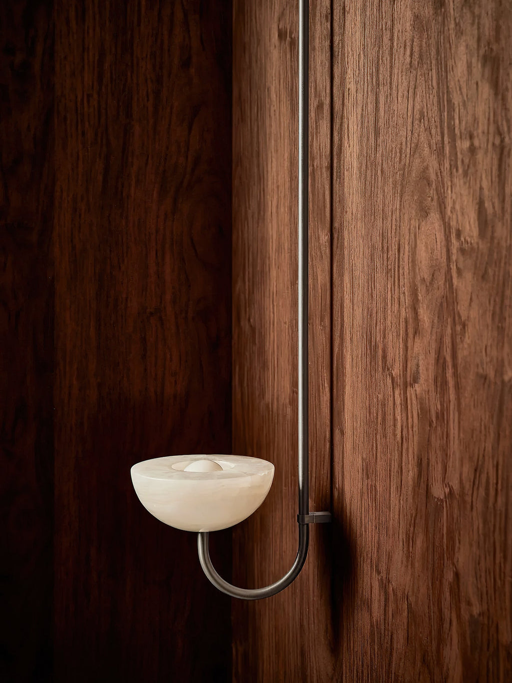 Suspension moderne Warwick en Jade Blanc et blanc albâtre