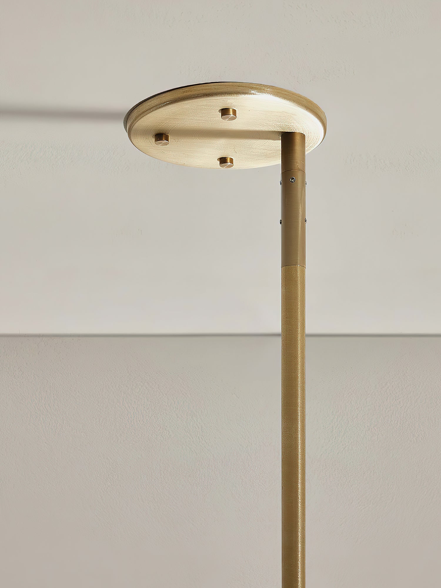 Suspension moderne Warwick en Jade Blanc et blanc albâtre