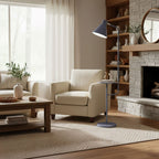 Lampadaire moderne Langston en Marbre Rose