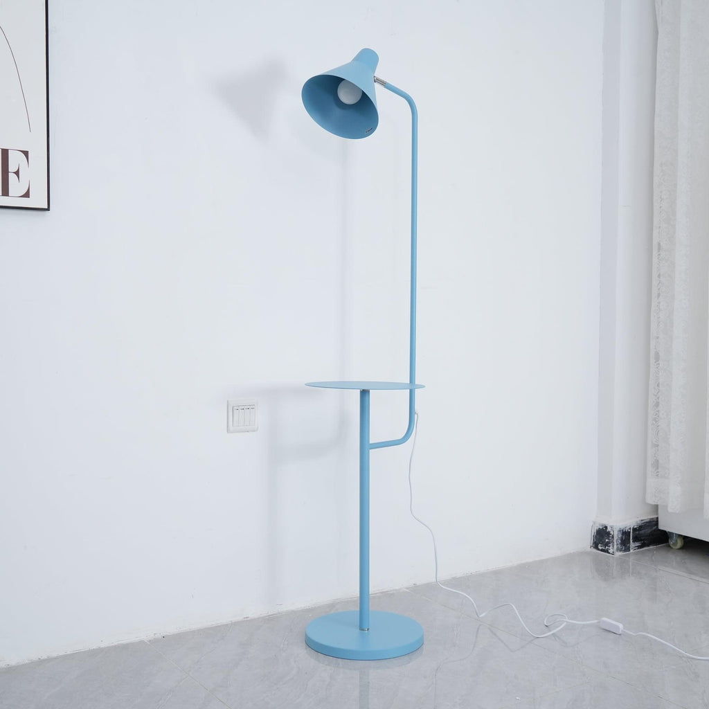 Lampadaire moderne Langston en Marbre Bleu