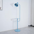 Lampadaire moderne Langston en Marbre Bleu