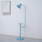 Lampadaire moderne Langston en Marbre Bleu