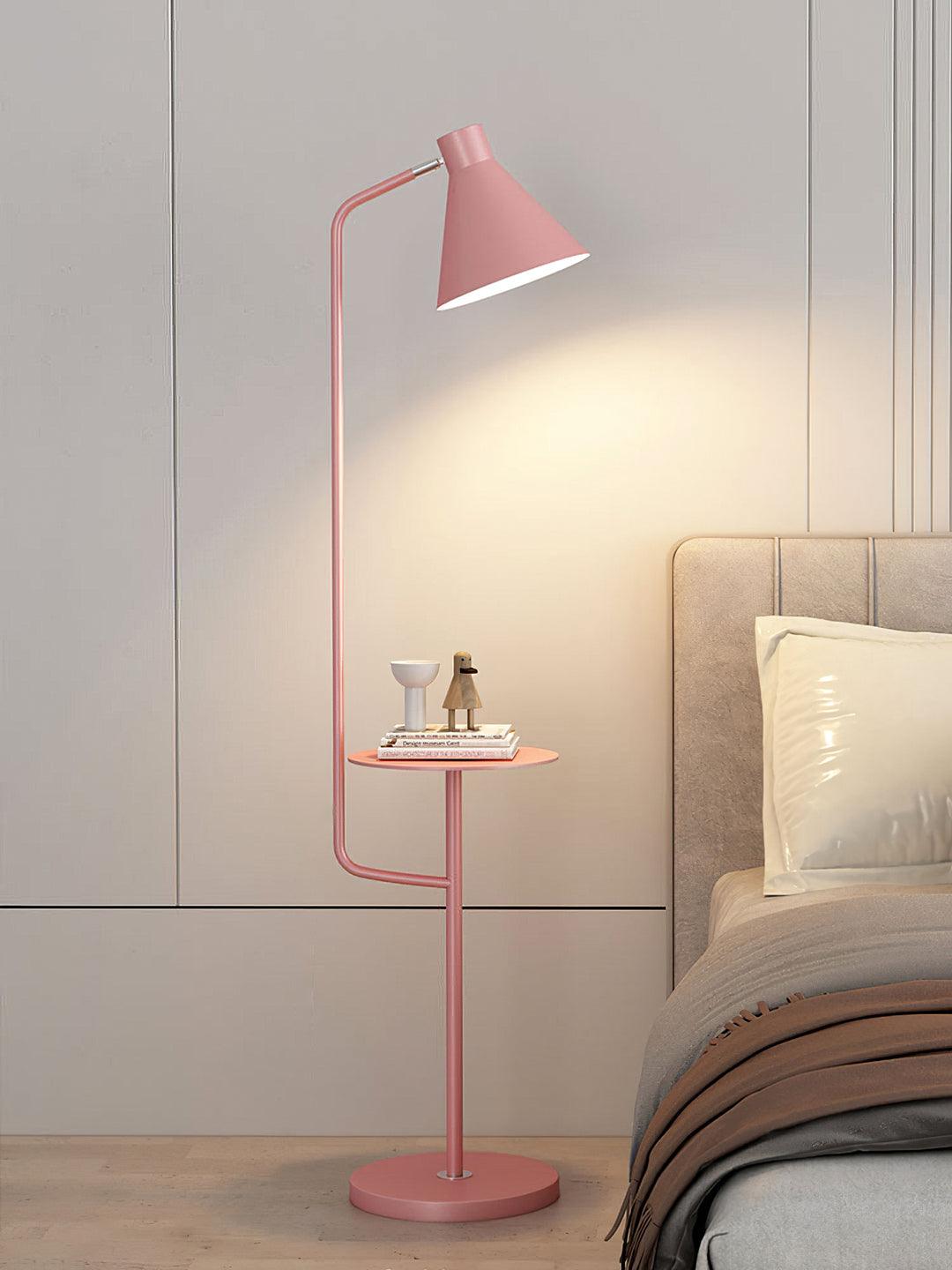 Lampadaire moderne Langston en Marbre Bleu