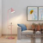 Lampadaire moderne Langston en Marbre Rose