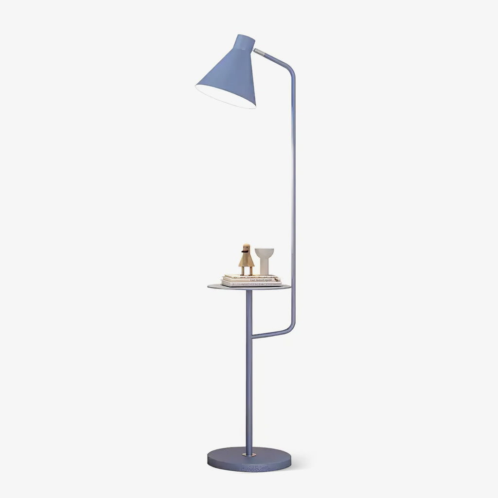 Lampadaire moderne Langston en Marbre Bleu