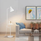 Lampadaire moderne Langston en Marbre Bleu