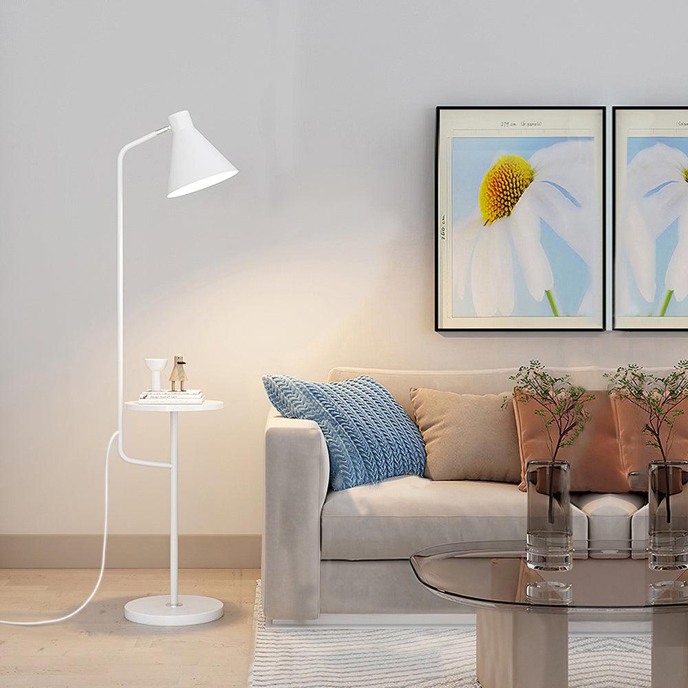 Lampadaire moderne Langston en Marbre Rose