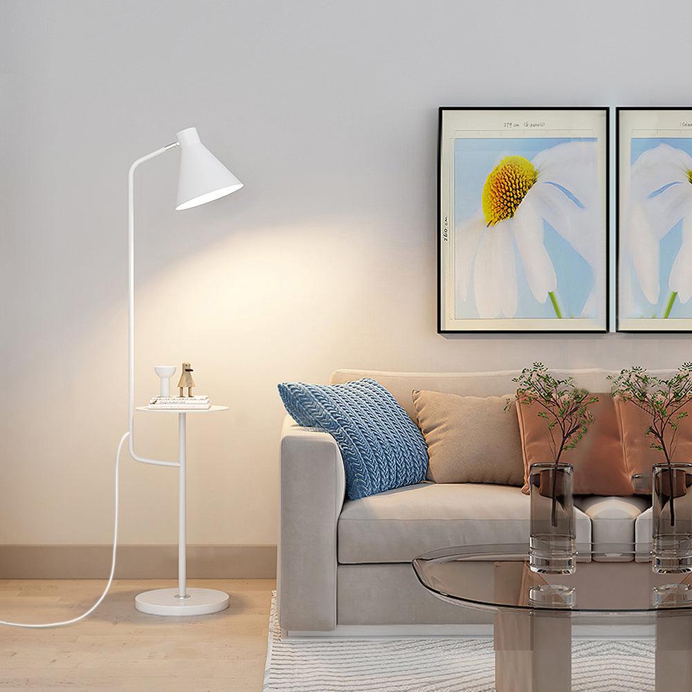 Lampadaire moderne Langston en Marbre Rose