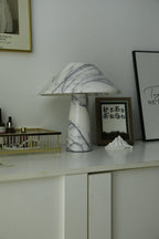 Lampe à poser moderne Rafael en Marbre Blanc